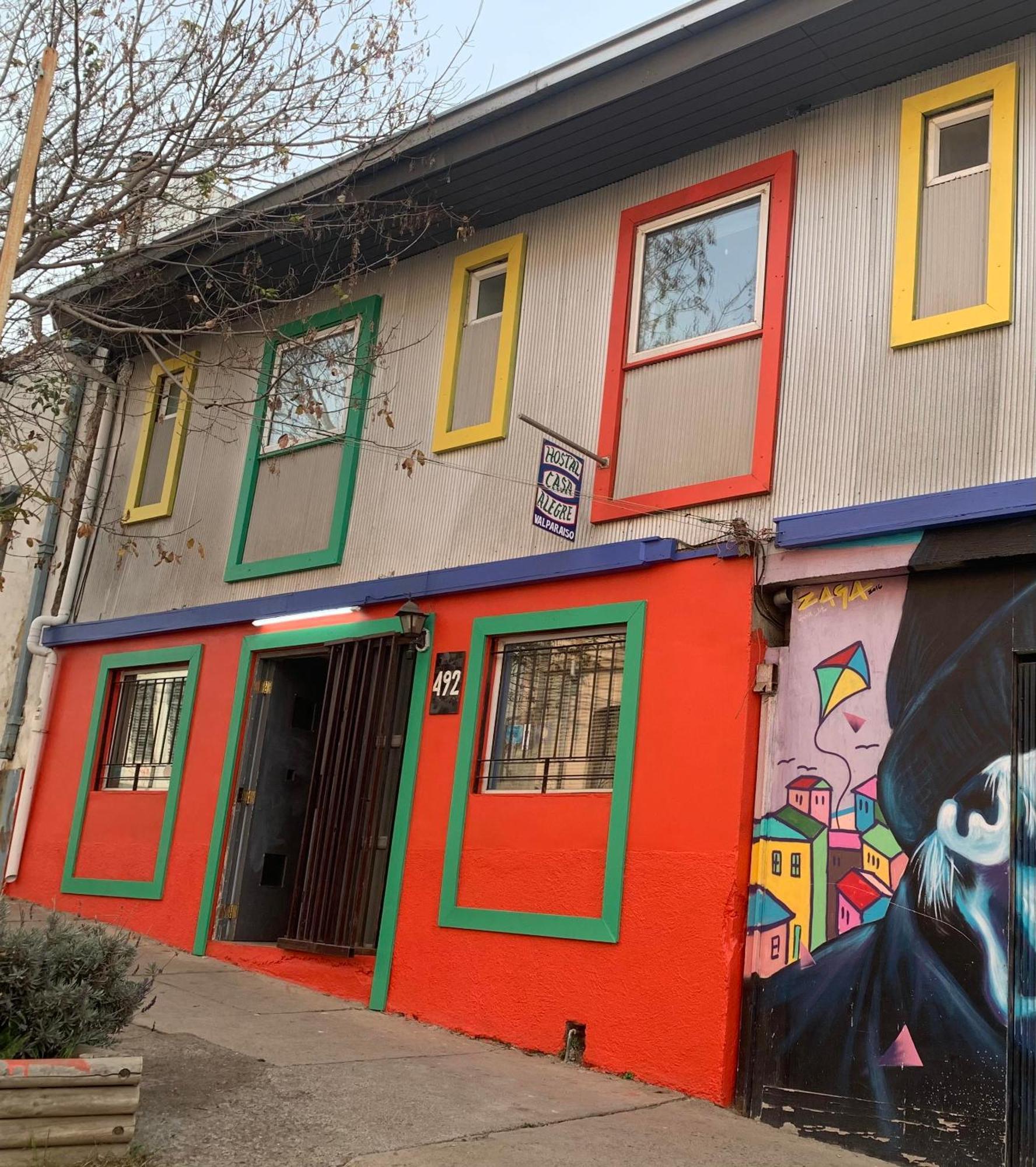Hostal Casa Alegre Valparaíso Extérieur photo